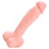 Medizinisches Silikon-Dildo (24cm) - Natur