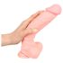 Medizinisches Silikon-Dildo (24cm) - Natur