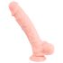 Medizinisches Silikon-Dildo (24cm) - Natur