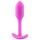b-Vibe Snug Plug 1 - Analplug mit 55g Gewicht - Pink