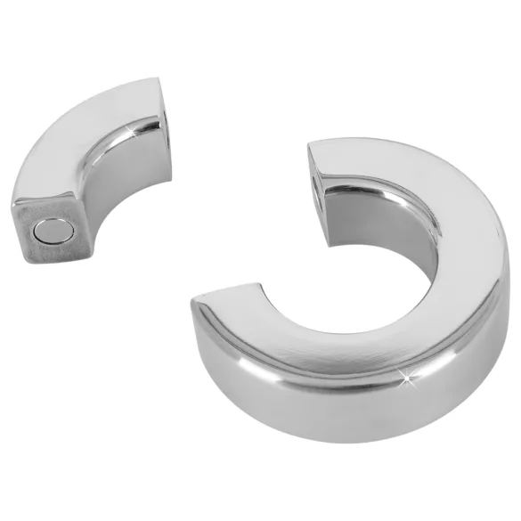 Fetisch - Sextreme - Schwerer magnetischer Hodenring und Stretcher (341 g)