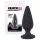 Black Velvets Heavy - Analplug 75 g (schwarz)