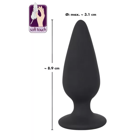 Black Velvets Heavy - Analplug 75 g (schwarz)
