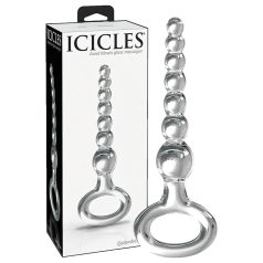 Icicles No. 67 - Kugelglas-Dildo (transparent)