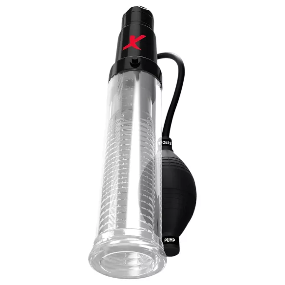 PDX Elite - 2-in-1 Penispumpe und Masturbator in einem (transparent)