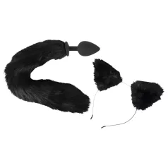 Bad Kitty - Katzen-Analsatz - (schwarz)