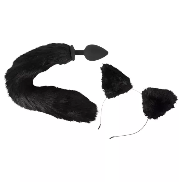 Bad Kitty - Katzen-Analsatz - (schwarz)