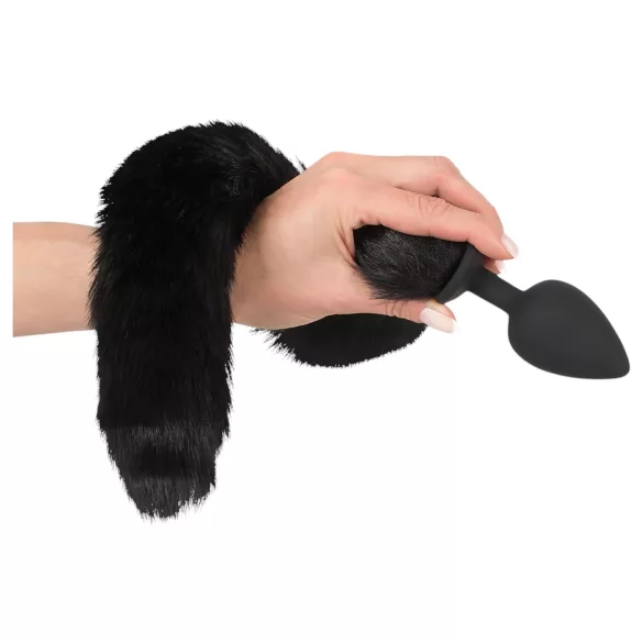 Bad Kitty - Katzen-Analsatz - (schwarz)