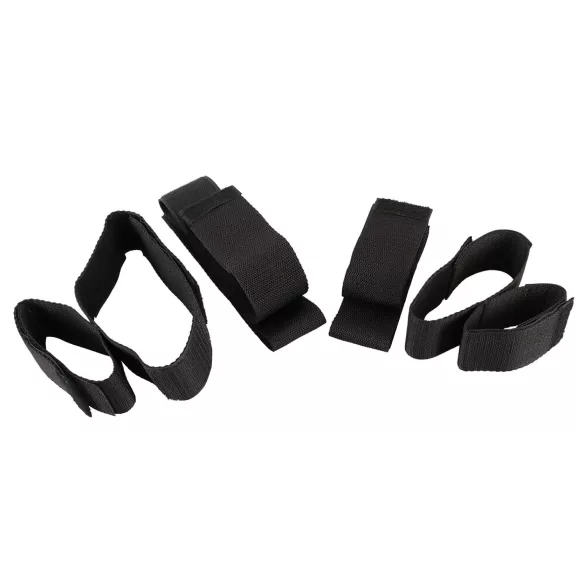 Bad Kitty - Hand- und Fußbindung Set (schwarz)