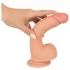 realistixxx - naturgetreuer Dildo mit Saugnapf (22 cm, naturfarben)