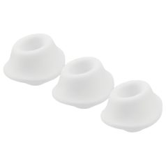 Womanizer Premium M - Ersatzsaughauben-Set - Weiß (3 Stk.)
