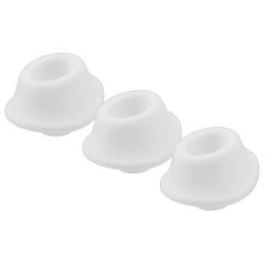   Womanizer Premium M - Ersatzsaugglocken Set - Weiß (3 Stück)
