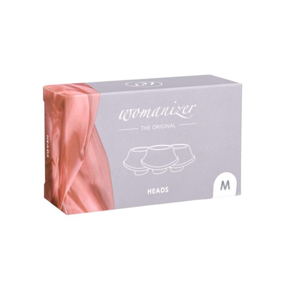 Womanizer Premium M - Ersatzsaugglocken Set - Weiß (3 Stück)