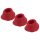 Womanizer Premium M - Ersatzköpfe Set - Rot (3 Stk.)