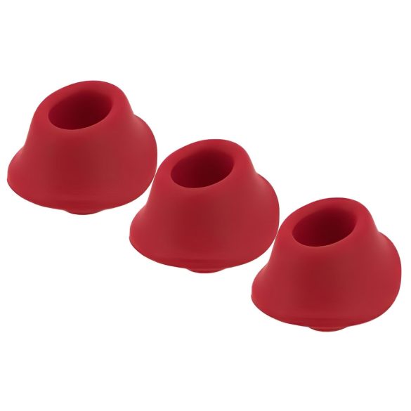 Womanizer Premium M - Ersatzköpfe Set - Rot (3 Stk.)