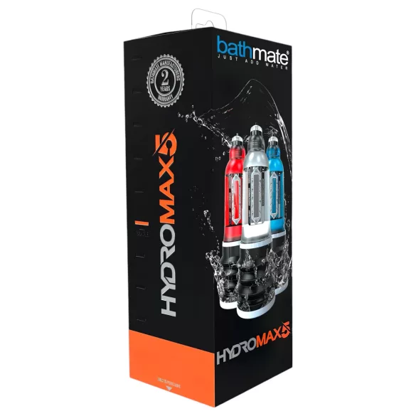 Bathmate Hydromax5 - hydraulische Penispumpe (transparent)