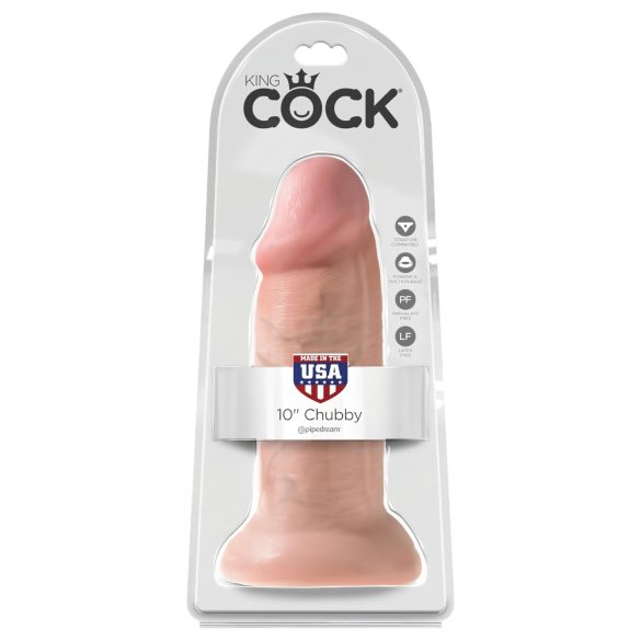 King Cock 10 Dildo (25 cm) - Natur