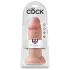 King Cock 10 Dildo (25 cm, naturfarben)