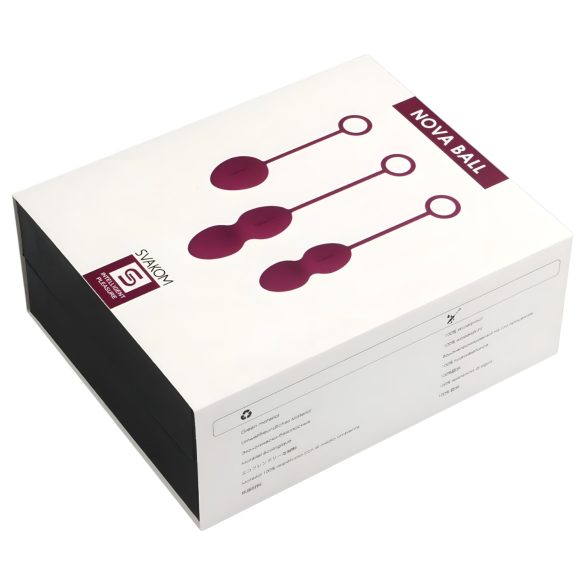 Svakom Nova - 3-teiliges Liebeskugel-Set (violett)