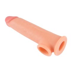   Realistixxx - Hodenring Penisverlängerungshülle - 19cm (Natur)