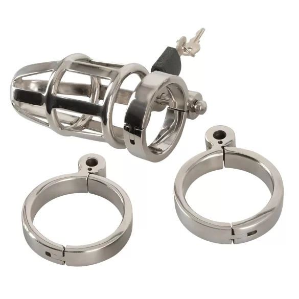 You2Toys Chastity Cage: Metall Peniskäfig mit Schloss