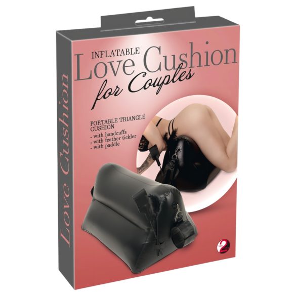 You2Toys Liebeskissen - Aufblasbares Sexkissen-Set (Schwarz)