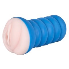   Nature Skin Soft - lebensechte Taschenmuschi Masturbator (natur-blau)
