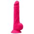 Silexd 9,5 - Saugnapf-Hoden-Dildo - 24 cm (Rosa)