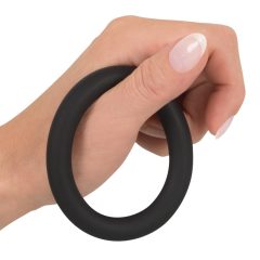 Black Velvet - Silikon Penisring (schwarz) - 5cm