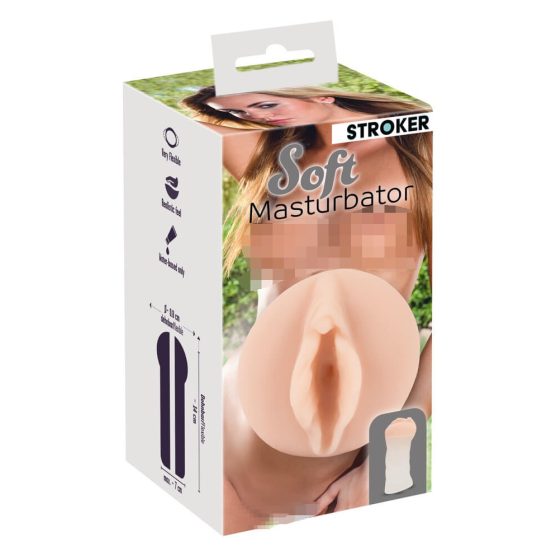 STROKER Soft - realistischer künstlicher Vagina Masturbator (natur)