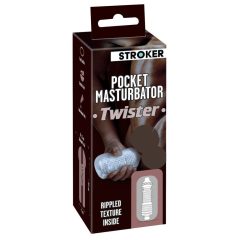   STROKER Twister - künstlicher Anus Masturbator (durchsichtig)