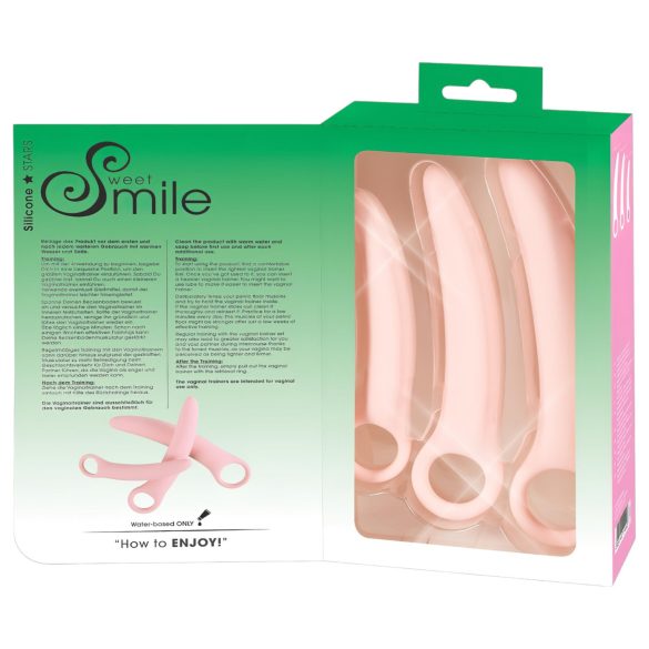 SMILE - Vaginal-Trainer - Dildoset - rosa (3-teilig)