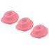 Womanizer Premium Eco - Ersatzaufsatz-Set - Pink (3 Stk.) - L