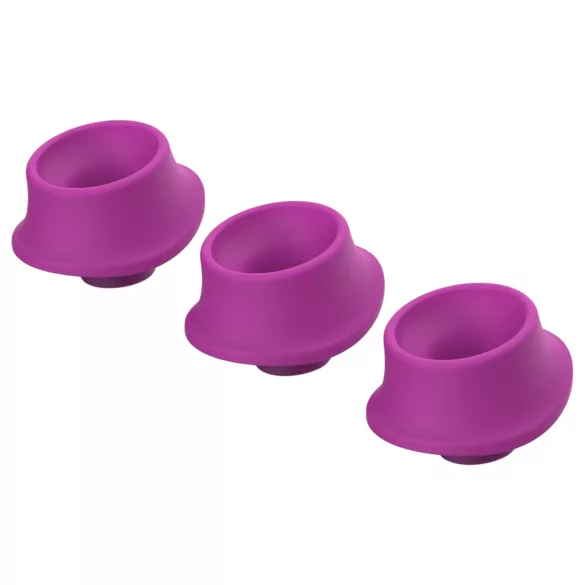 Womanizer L - Ersatzaufsatz-Set - Lila (3 Stk.) - Groß
