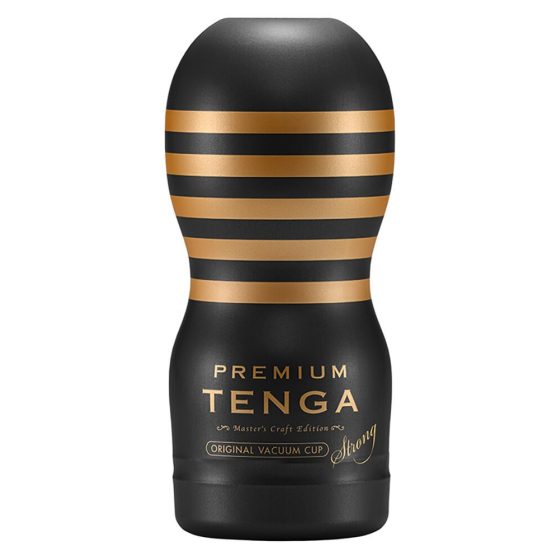 TENGA Premium Strong - Wegwerf-Masturbator (schwarz)