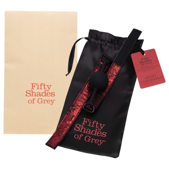 Fifty Shades of Grey - Mundknebel (schwarz-rot)