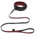 Fifty Shades of Grey - Halsband & Leine (schwarz-rot)