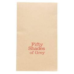   Fifty Shades of Grey - Brustklemmen mit Halsband (schwarz-rot)