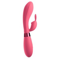   OMG Selfie - wasserdichter G-Punkt-Vibrator mit Klitorisarm (pink)
