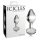 Icicles Nr. 44 - Kegelglas-Analplug (durchsichtig)