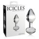 Icicles Nr. 44 - Kegelglas-Analplug (durchsichtig)