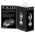 Icicles Nr. 44 - Kegelglas-Analplug (durchsichtig)