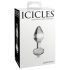 Icicles Nr. 44 - Kegelglas-Analplug (durchsichtig)