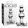 Icicles Nr. 47 - Dreifach-Perlen, Glas Analplug (transparent)