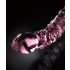 Icicles No. 55 - Doppelseitiger G-Punkt Glasdildo (Pink)
