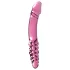 Icicles Nr. 57 - Doppelseitiger Glasdildo mit Penisform (Rosa)
