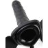 Fetish Strap-On 8 - anlegbarer, hohler Vibrator (schwarz)
