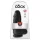 King Cock 9 Chubby - Saugnapf-Dildo mit Hoden (23cm) - schwarz