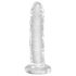 King Cock Clear 6 - Saugnapf-Dildo (15 cm)