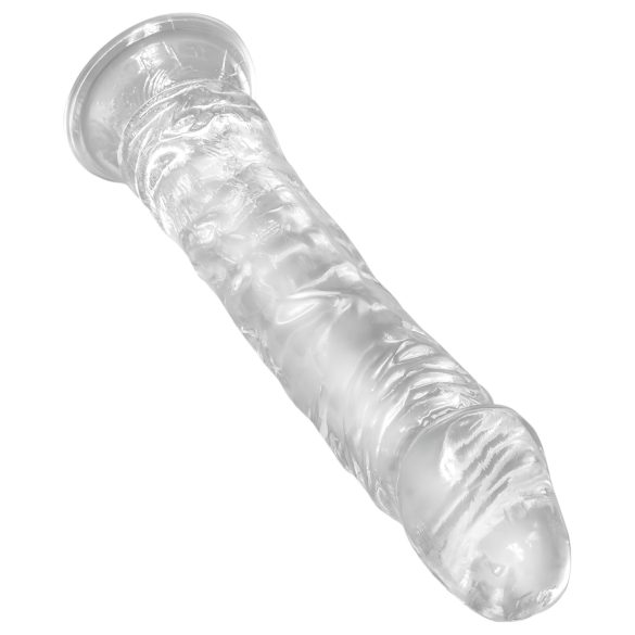 King Cock Clear 8 - Haftender großer Dildo (20cm)